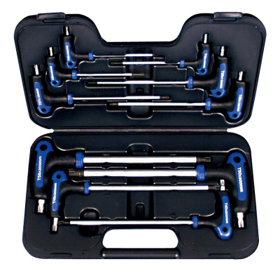 T22900 Набор отверток  TORX с Т-образной ручкой,10 предм. T22900 Набор отверток  TORX с Т-образной ручкой,10 предм.