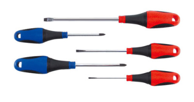 T32890 Набор отверток c отверстием в ручке 5 пред(крест и шлиц) T32890 Набор отверток c отверстием в ручке 5 пред(крест и шлиц)